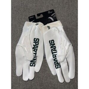 Nike Michigan State Spartans Superbad Football Gloves Size 3XL